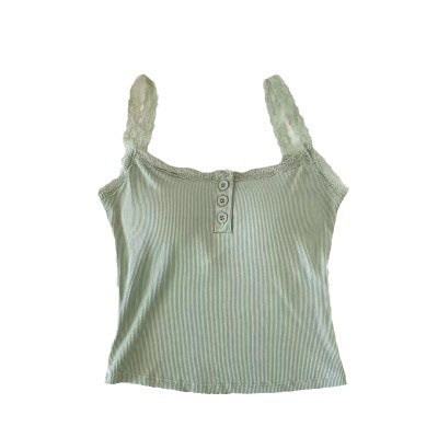 Women's Sweet Lace Solid Color Camisole