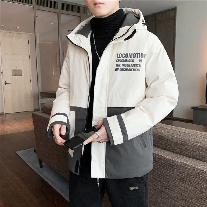 Men's Autumn And Winter Velvet Thickened Coat Jacket