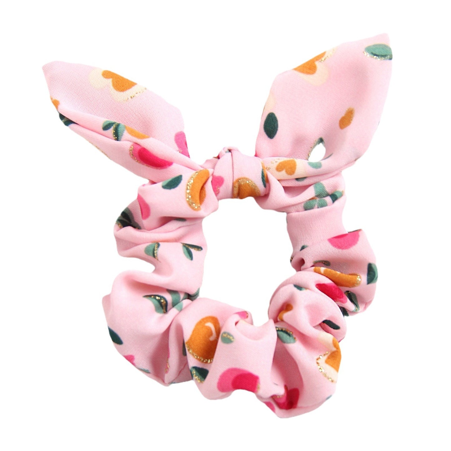 Phnom Penh Heart Shape Printed Rabbit Ears Headdress Hair Rope