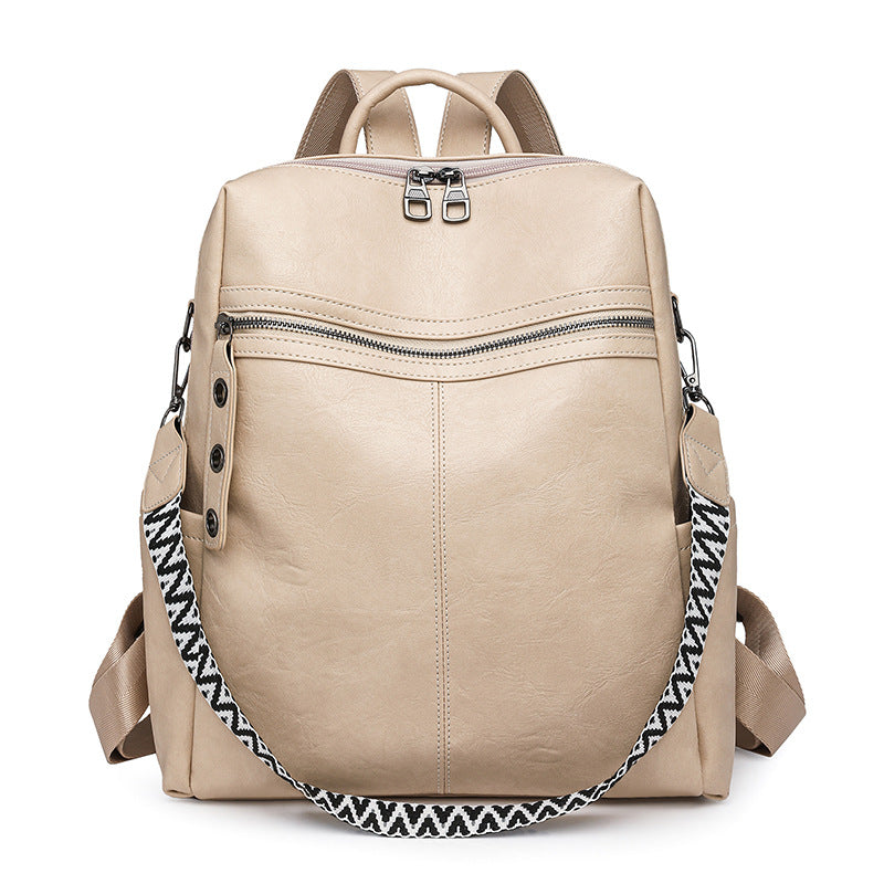 Ins Internet Celebrity Minimalist Large Capacity Versatile Backpack