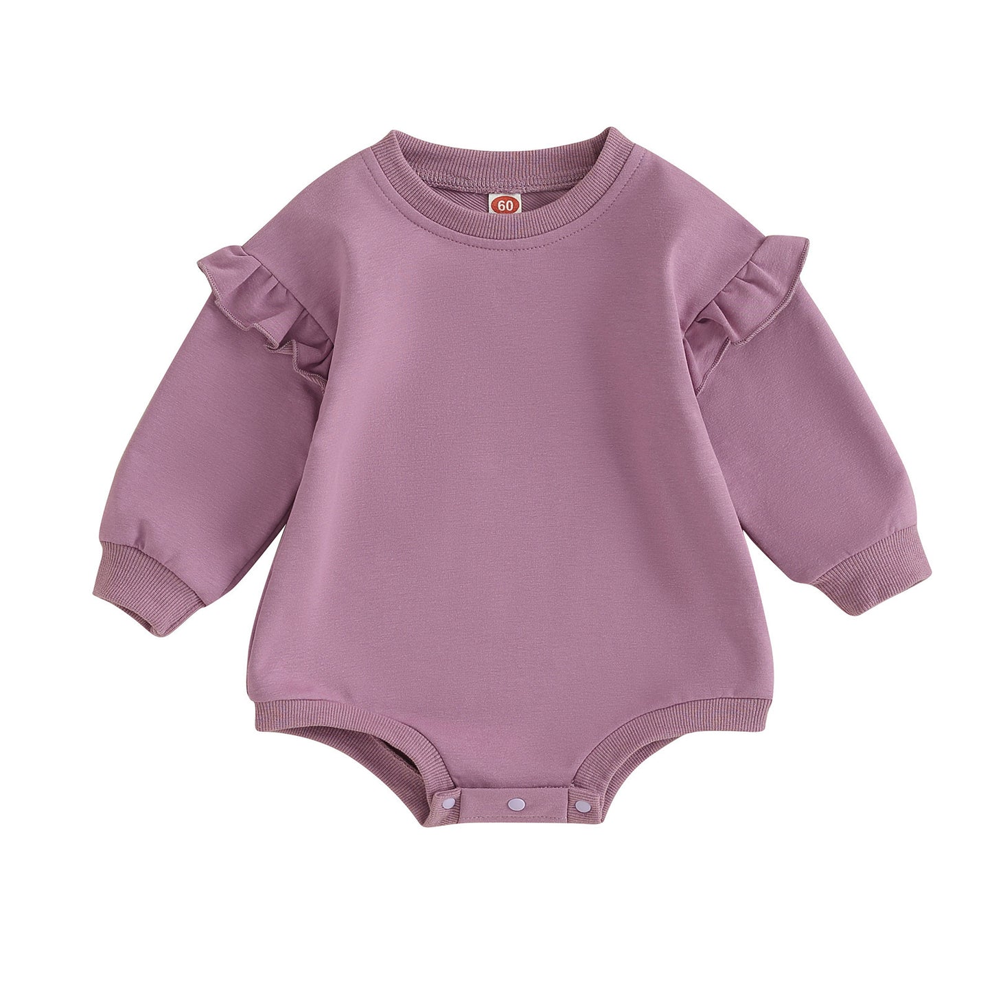 Sweet Ruffled Small Sweater Long Sleeve