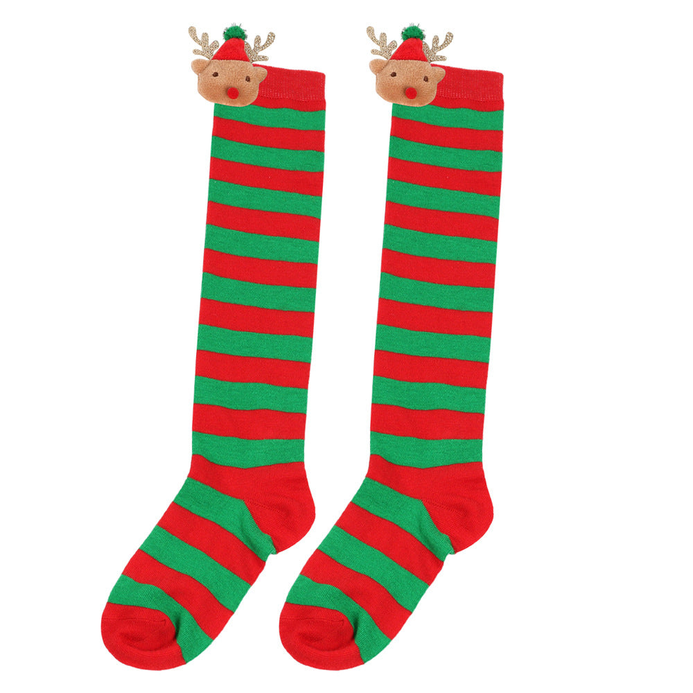 Children Christmas Stockings David's Deer Doll Medium And Large Children