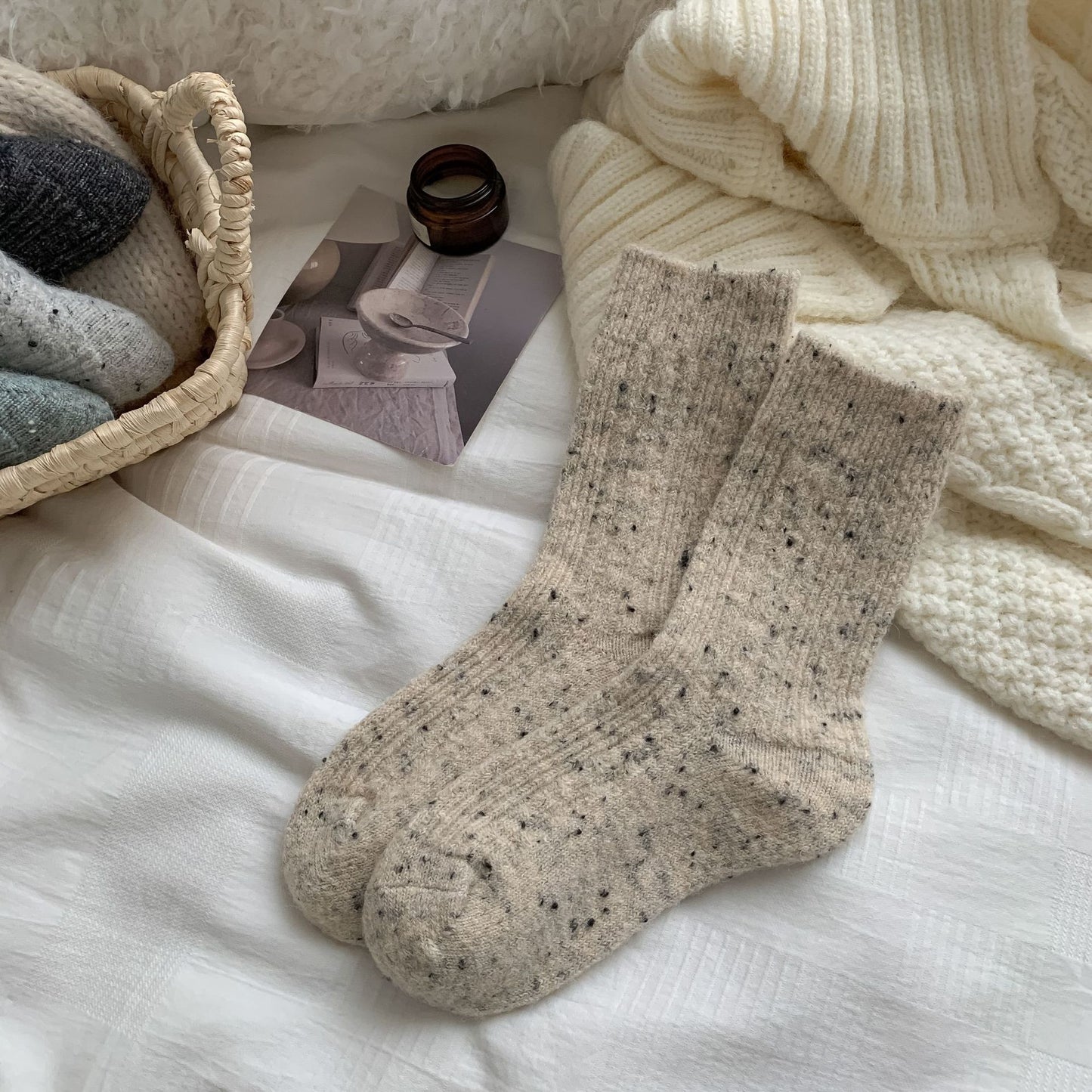 Womens Stylish Casual Knee-high Socks
