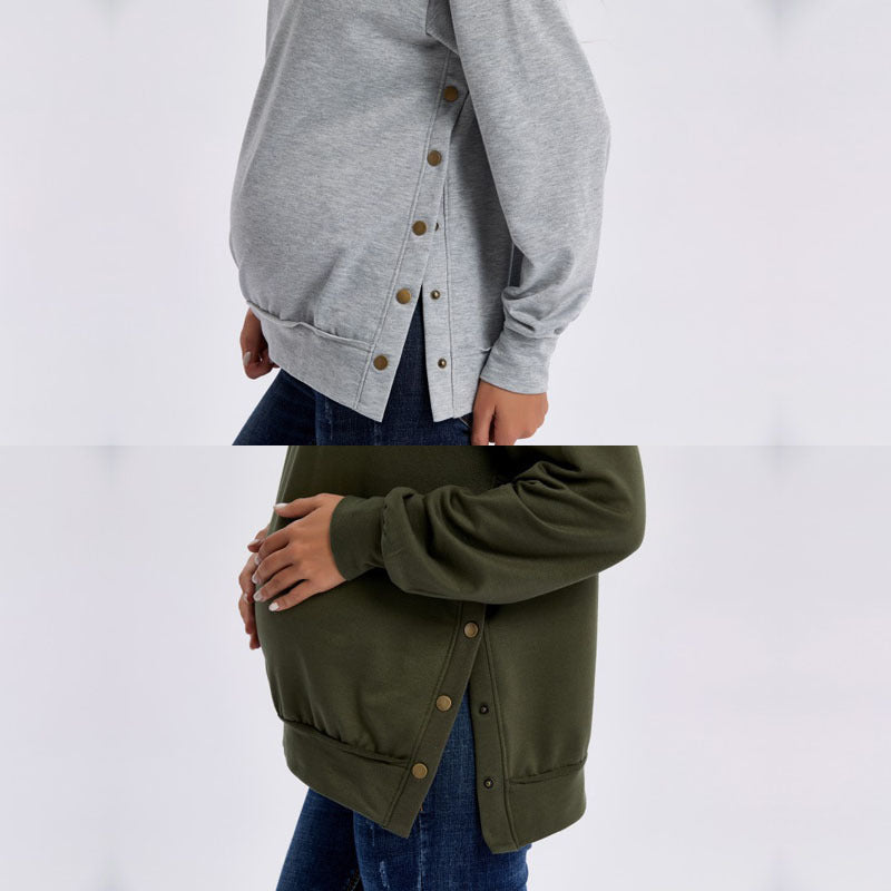 Efterår og vinter ny langærmet ventetøjs-løs sweater