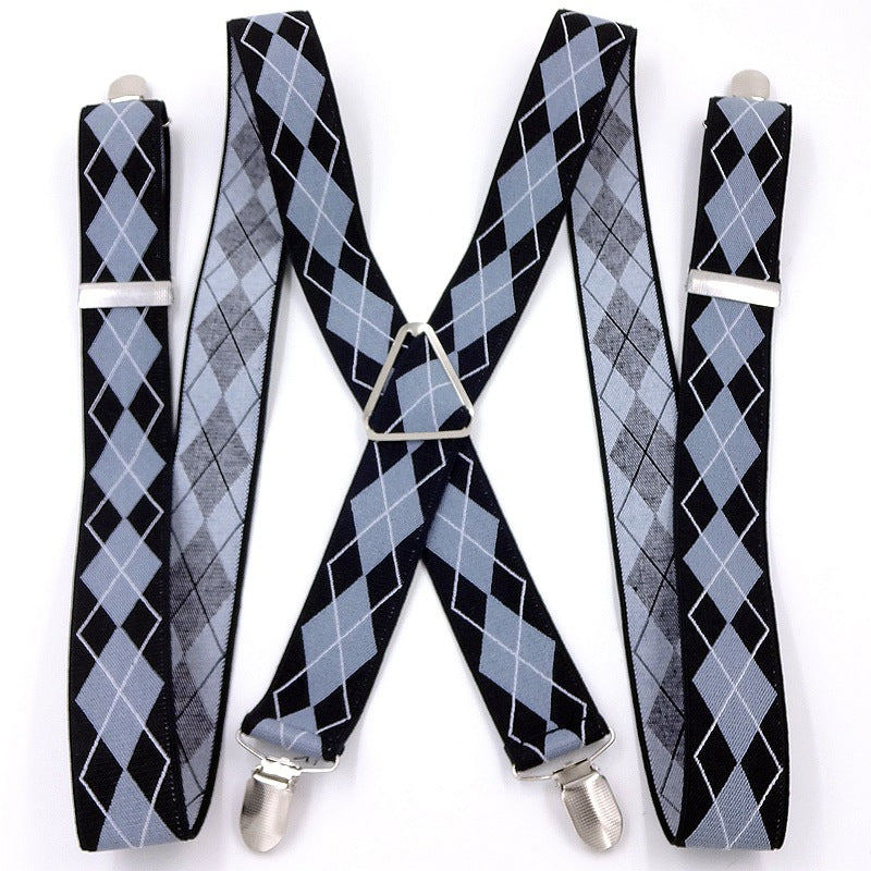 Men's Fashion Wide Elastic Shoulder Straps