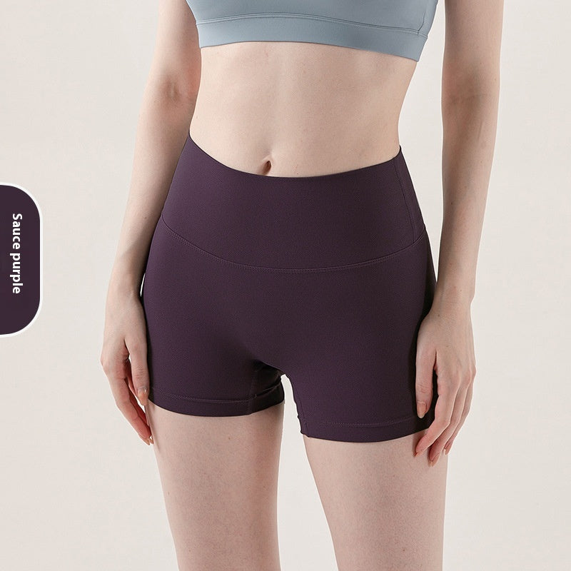New Outdoor Three Points Yoga Pants Women's Summer Quick-drying High Waist