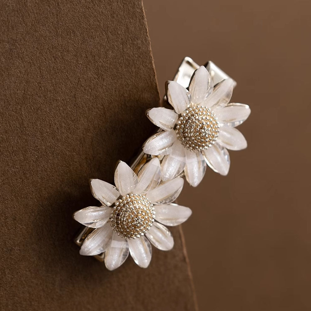 Chrysanthemum Flower Small Broken Hair Duckbill Side Hairpin