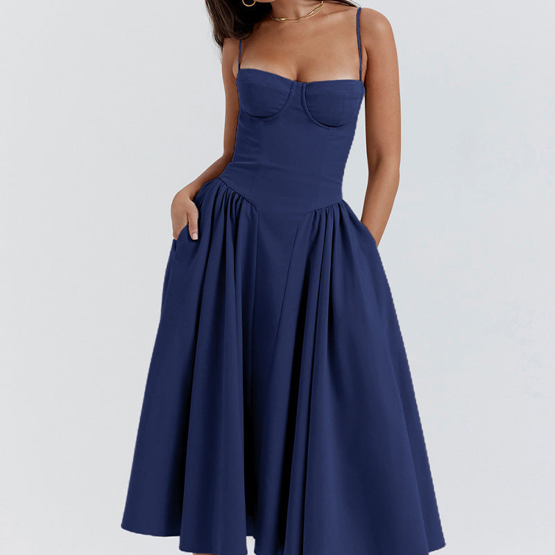 Waisted Camisole Dress Women