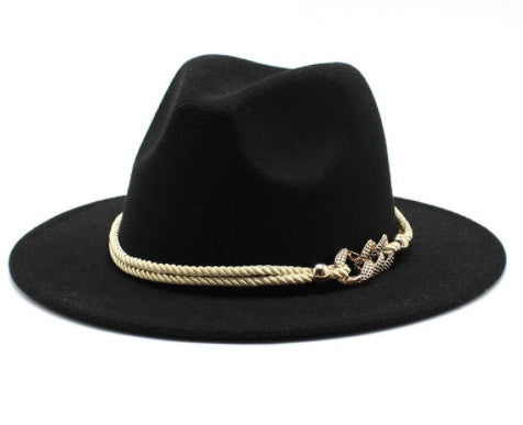 Women's Autumn And Winter British Style Jazz Hat