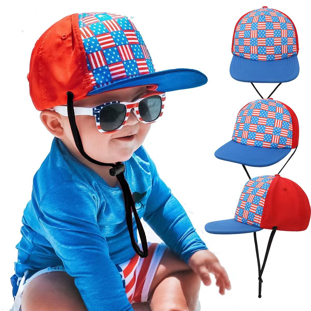 Children's Outdoor UV-proof Sun Hat Seaside Beach Waterproof Quick-dry Baseball Cap