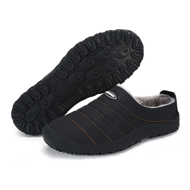 Men's Fleece Warm Casual Cotton Shoes