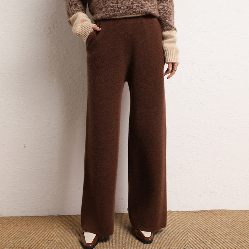 Women's Fashion Straight Casual Temperament Pants