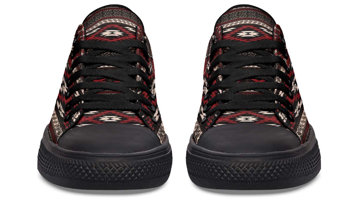 Fashion Print Couple Low-Top Canvas Shoes