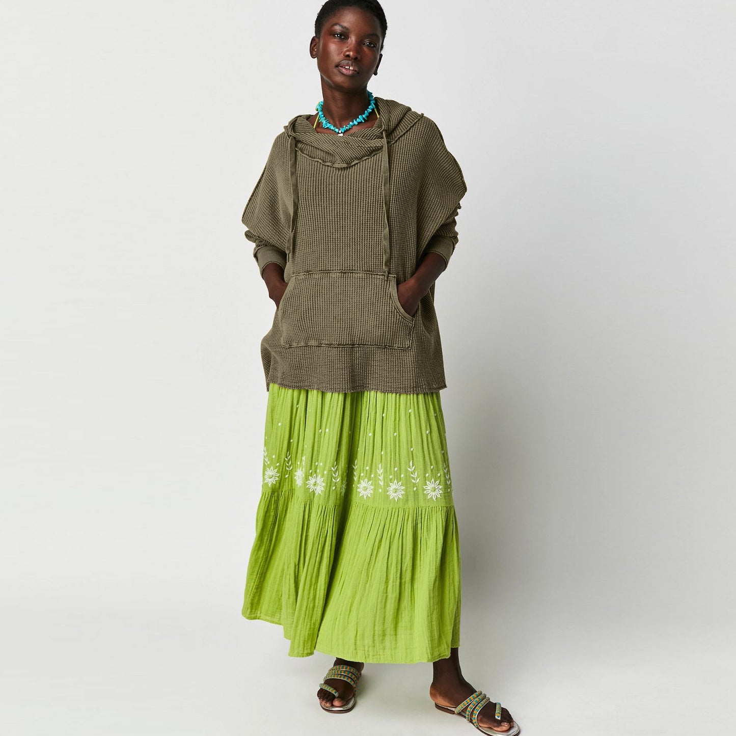 Female Loose Sweater Fashion Brand Hooded