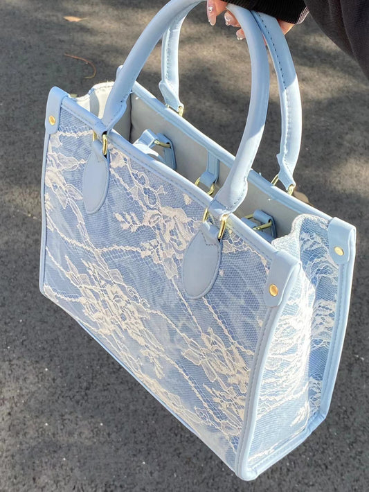 Women's Fashionable New Niche Lace Handbag