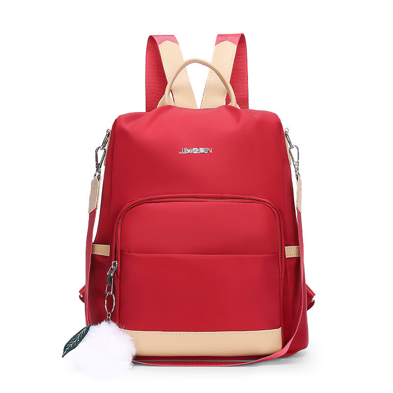 Women's New Fashion Travel Oxford Canvas Bag Backpack