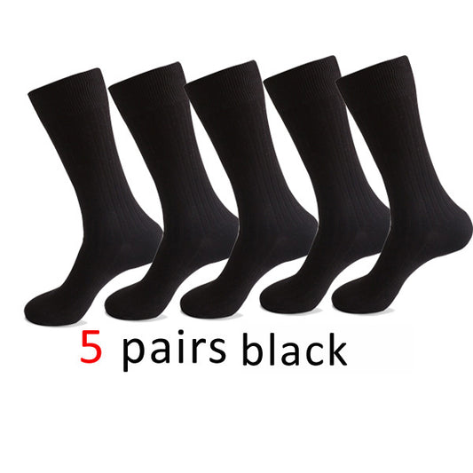 Deodorant Sweat-absorbing Business Socks Large Size Stockings Autumn