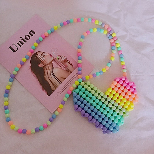 Beaded Beads Cross The Of The Heart