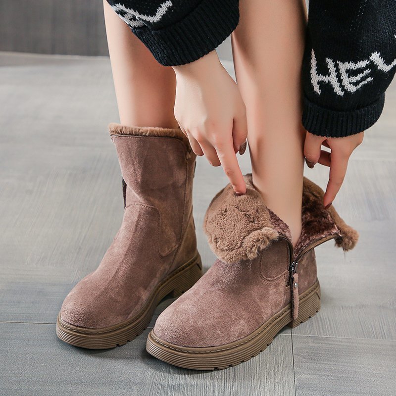 Snow Boots Plus Velvet Cotton Shoes All-match