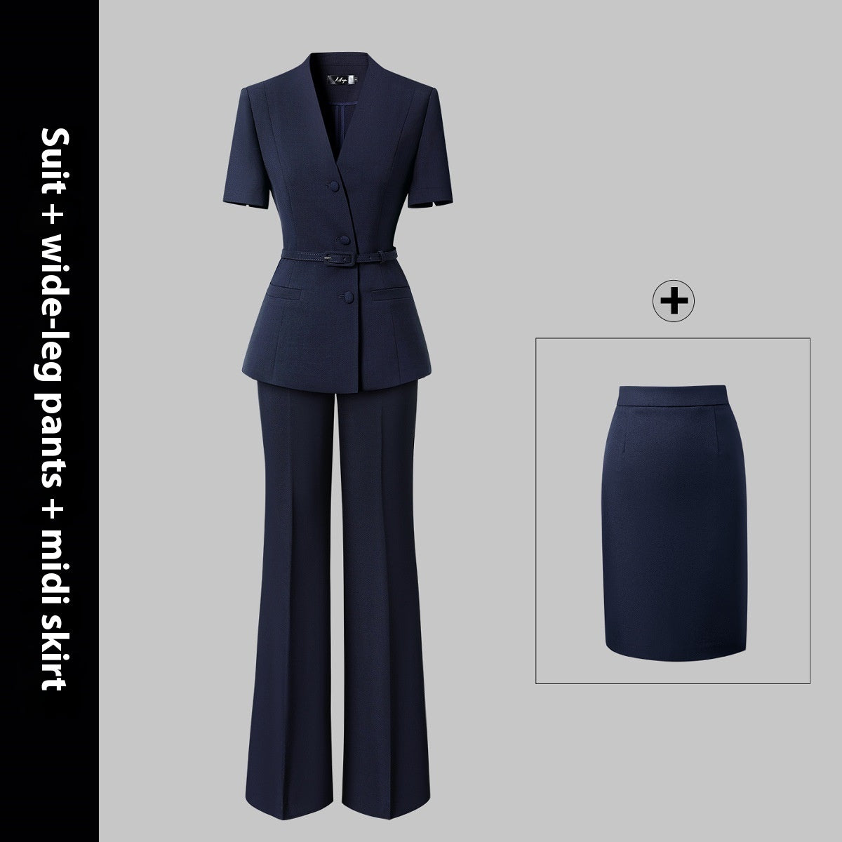 Short Sleeve Suit Women's Summer Thin Business Wear