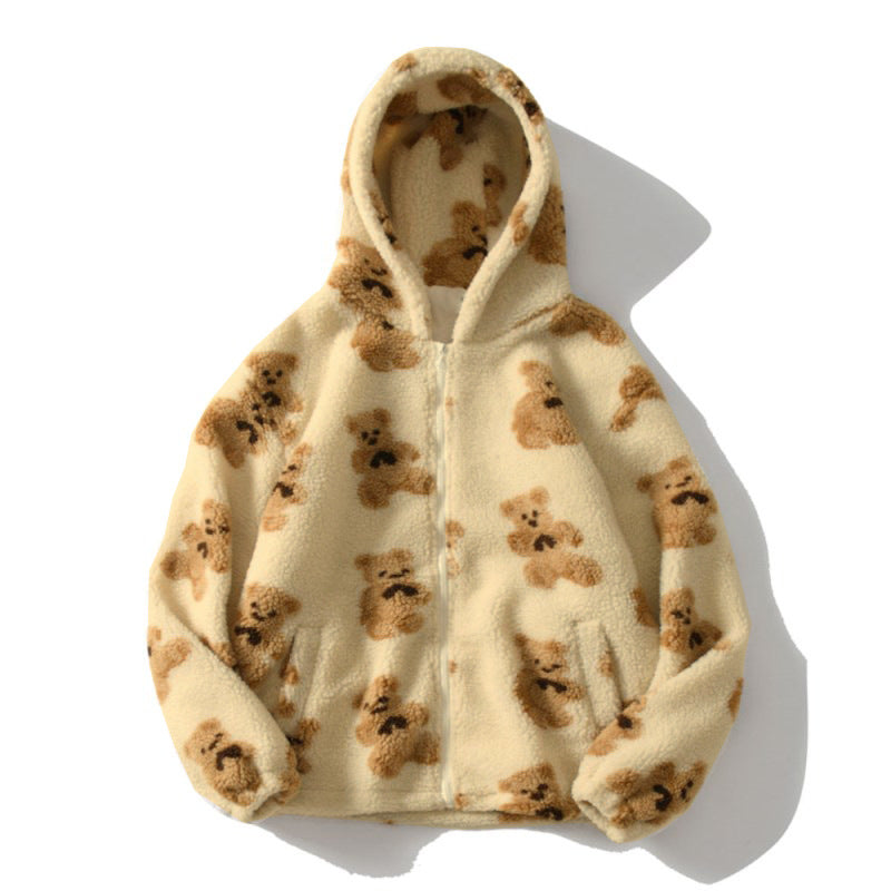Autumn And Winter Ladies Hooded Thickened Casual Sweatshirt