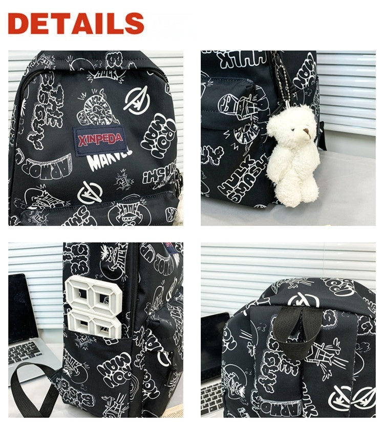Japanese Large Capacity Casual Fashion Backpack