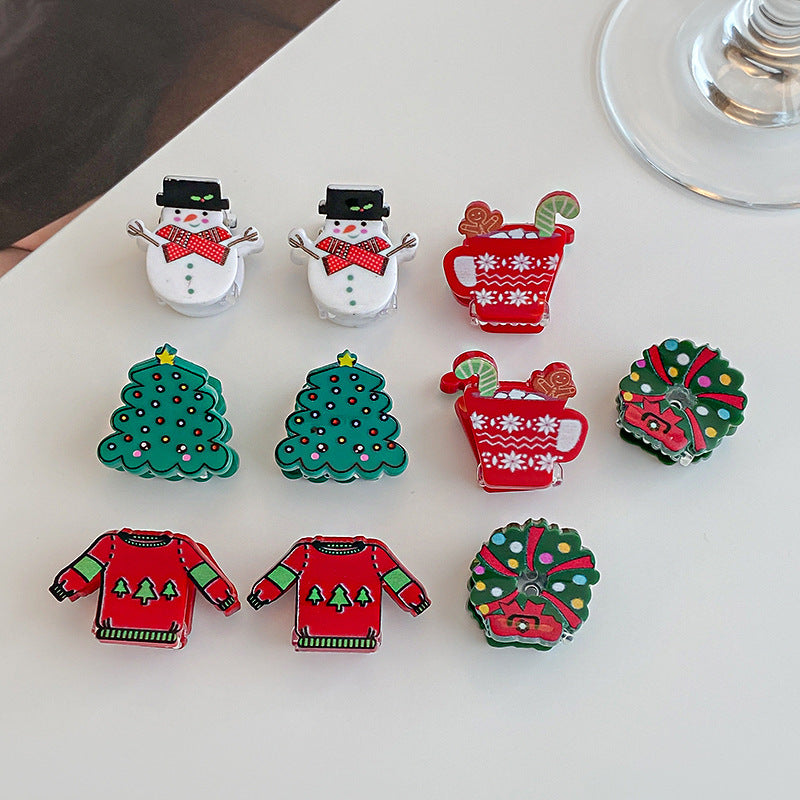 Juleelementer Julemanden Tegneserie Hårnål
