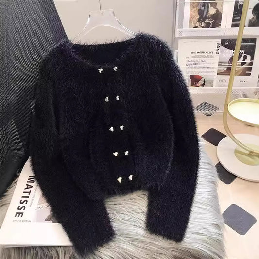 Knitted Cardigan Sweater Coat For Women