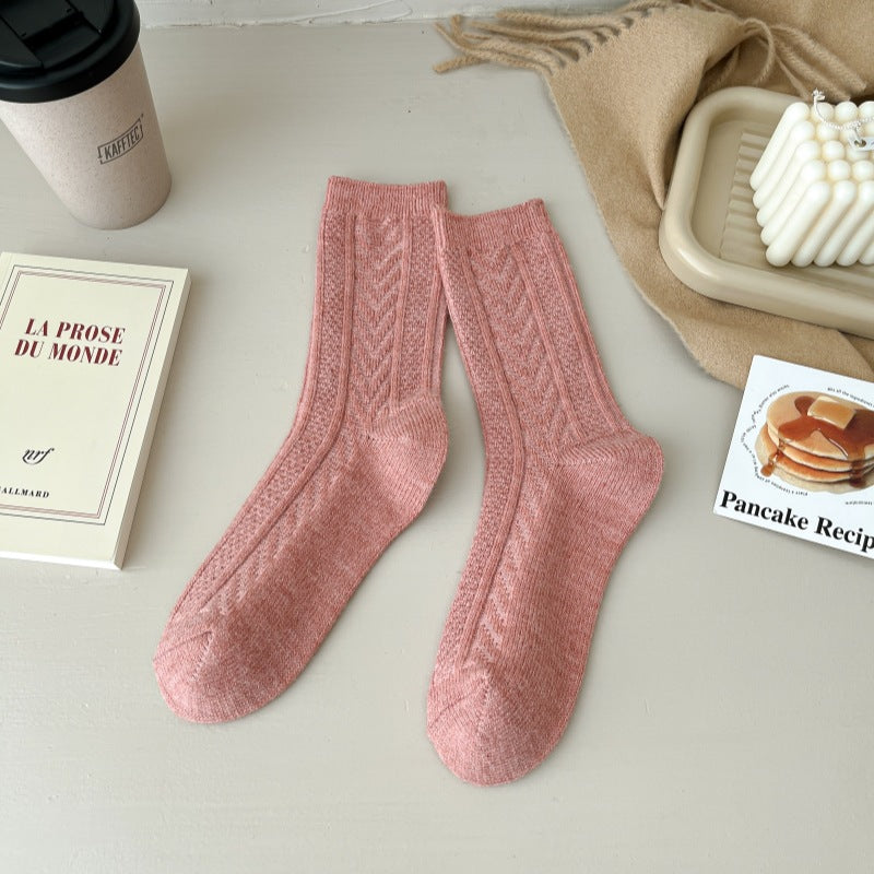 Womens Thick Insulated Mid-calf Stockings