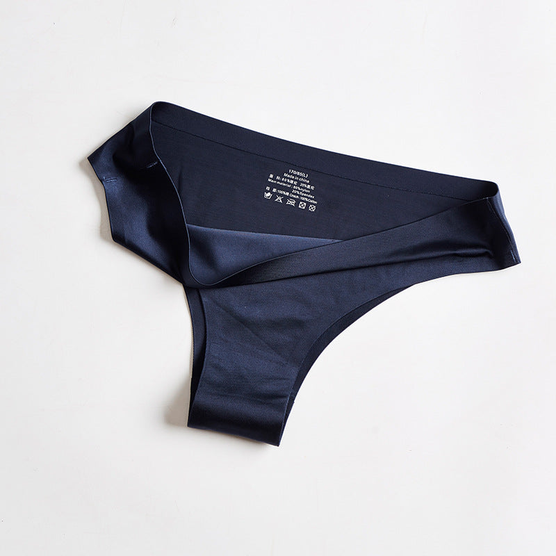Ice Silk Seamless One Piece Women's Panties