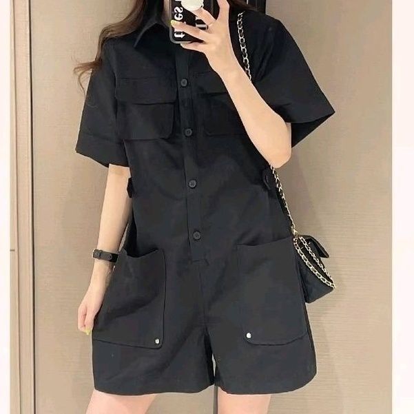 Womens Stylish Slimming Casual One-piece Shorts