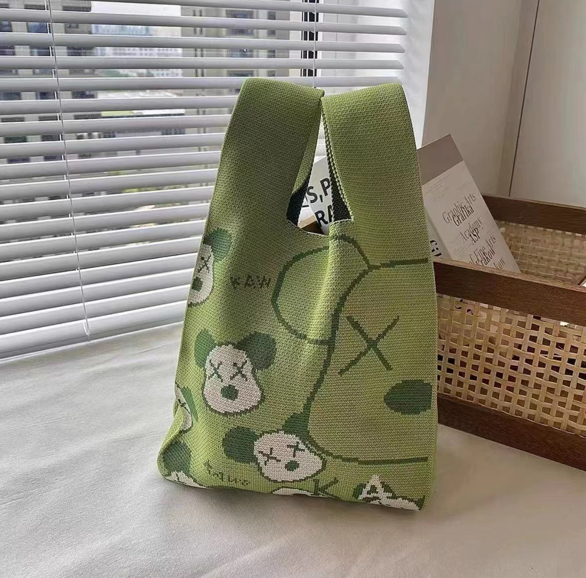 Women's Knitted Bag All-match Casual Handbag