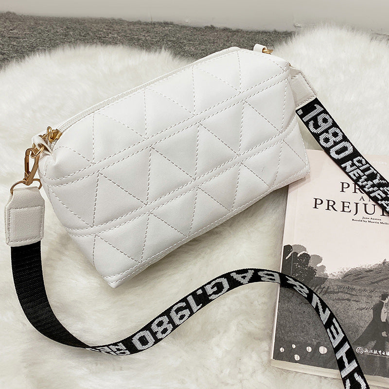 Lychee Pattern Single Shoulder Cross Body Bag For Women