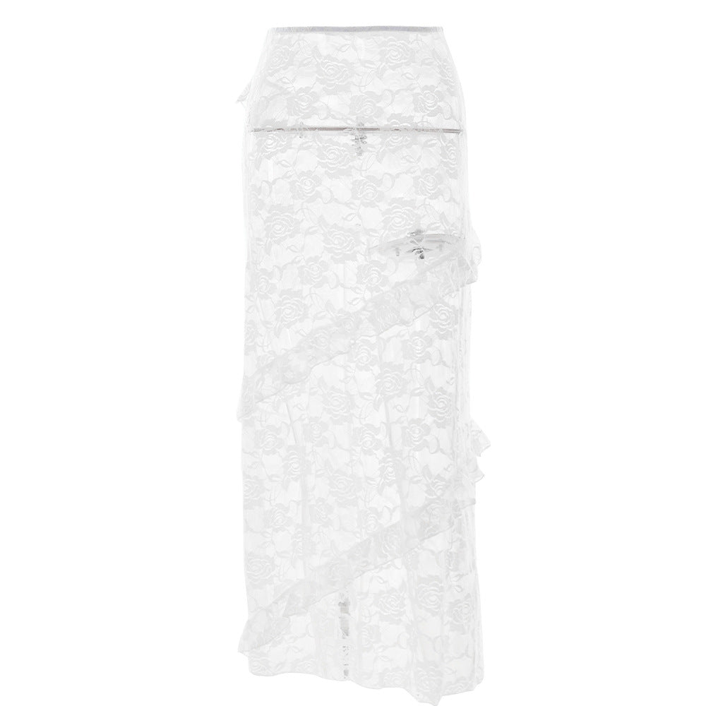 Design blonde-syet nederdel til kvinder