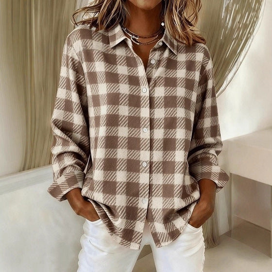 Summer Mysterious Totem Print Long Sleeve Shirt Women's Top