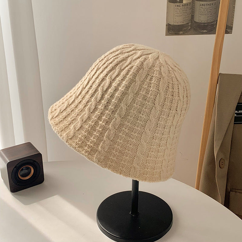 Women's Fashion Knitting Wool Fishing Hat