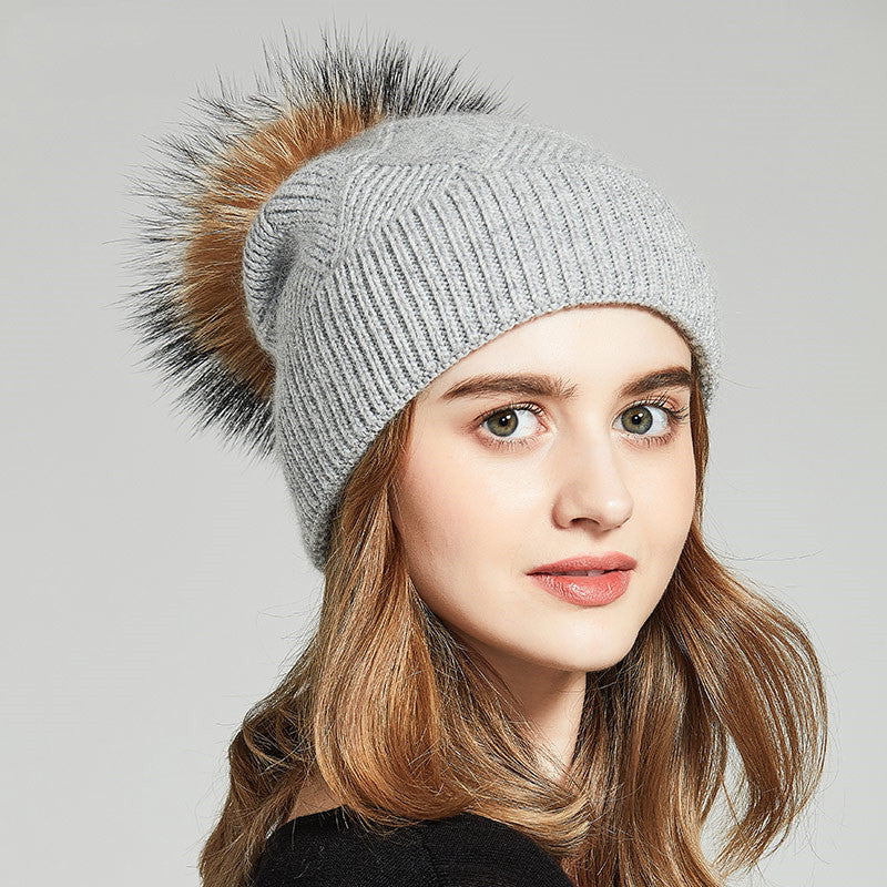 Women's Warm Ear Protection Wool Hat