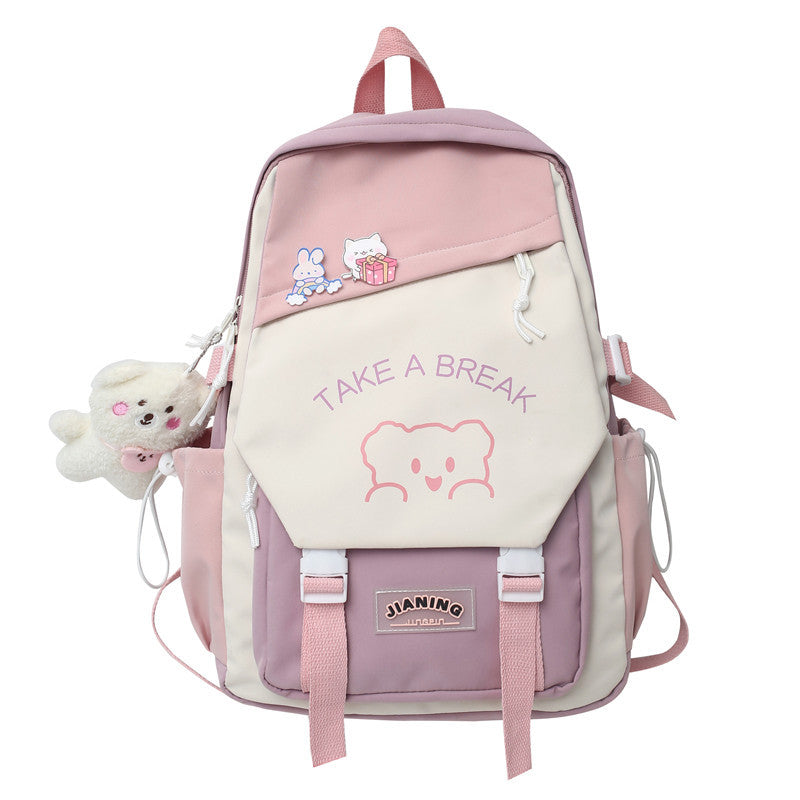 Fashion Large Capacity Student Schoolbag