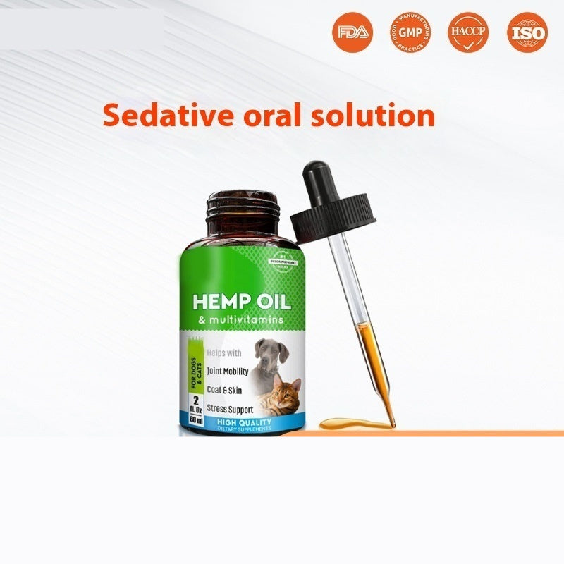 Glass Bottle With Straw Pet Vitamin Nutrient Solution
