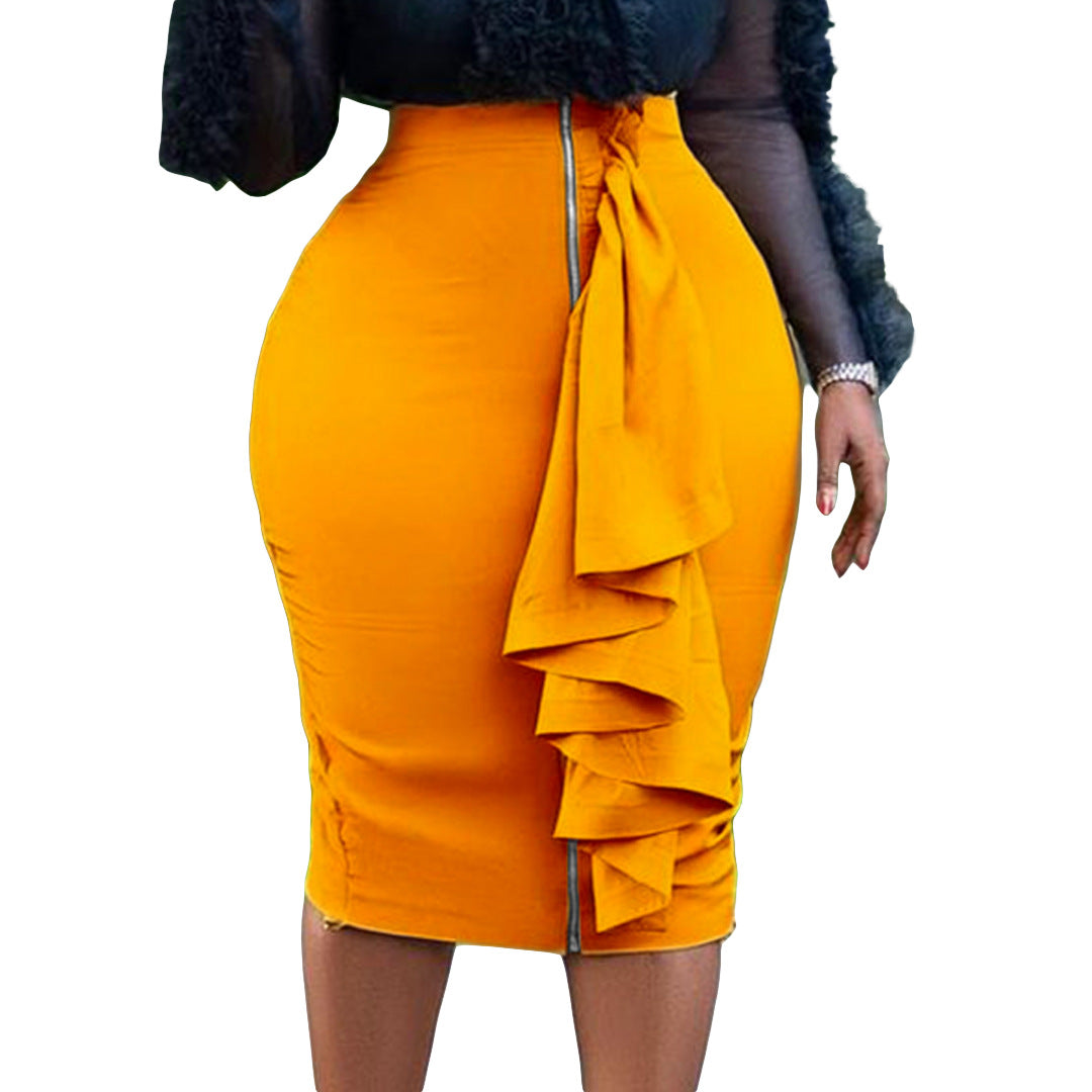 Women's Fashionable Sexy African Bodycon Skirt