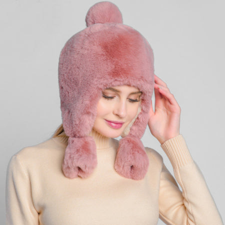 Rabbit Hair Ear Protection And Velvet
