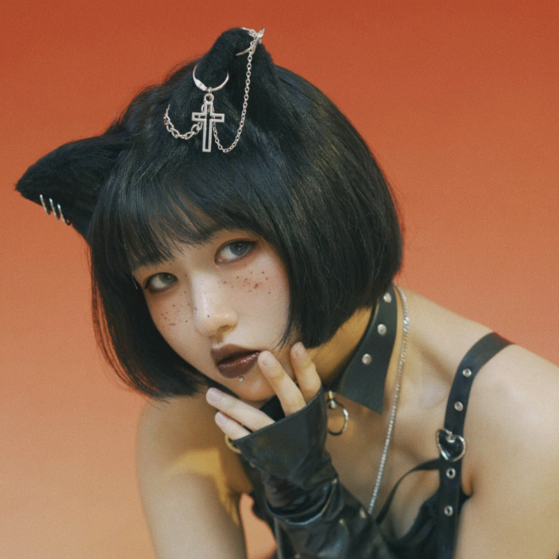 Original Handmade Cat Ear Hair Clip