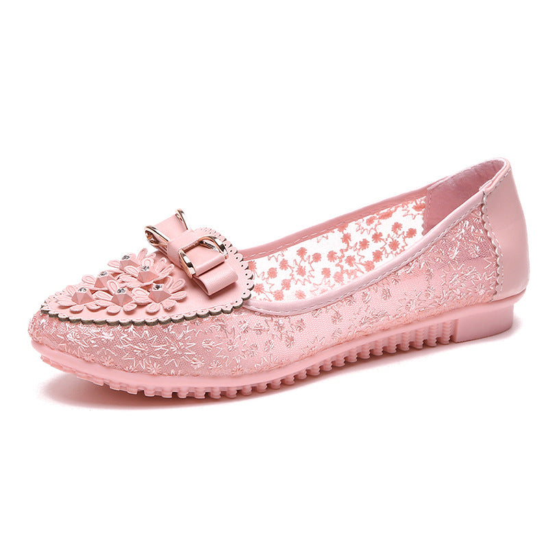 Women's Leather Shoes Soft Bottom Non-slip
