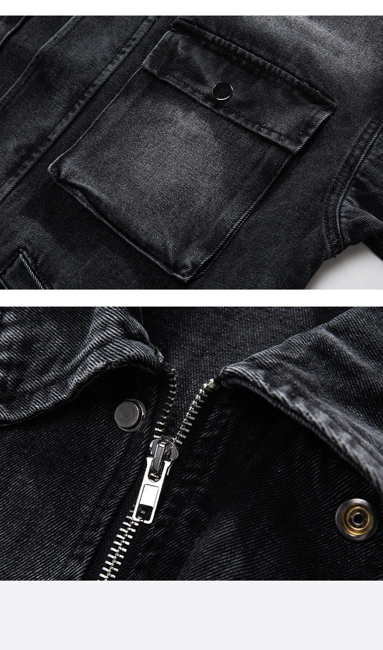 Men's Retro American Workwear Top