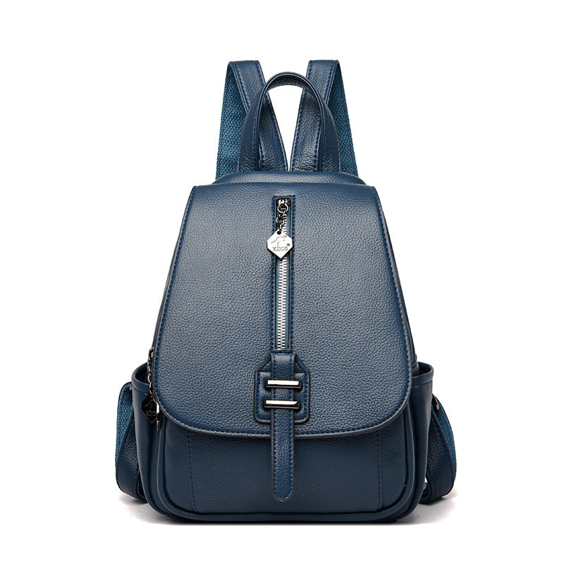 Soft Leather Ladies Backpack Practical And Fashionable Travel