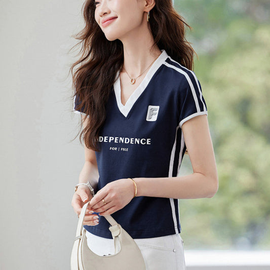 Sports Style Jersey Short Sleeve