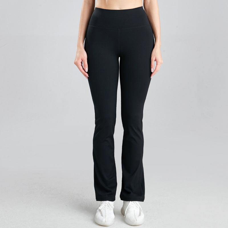 High-waisted Butt-lifting Slim Stretch Flared Pants