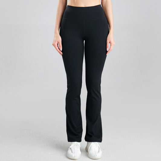 High-waisted Butt-lifting Slim Stretch Flared Pants