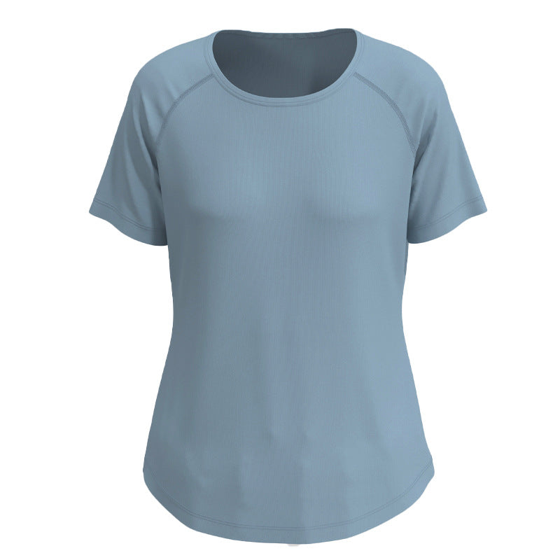 Plus Size Sports Quick Dry Short Sleeve Loose T-Shirt