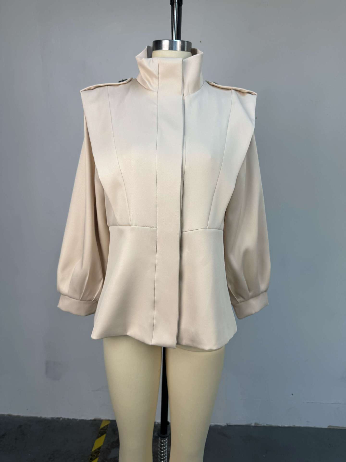 Fashion Women's Irregular Short Trench Coat